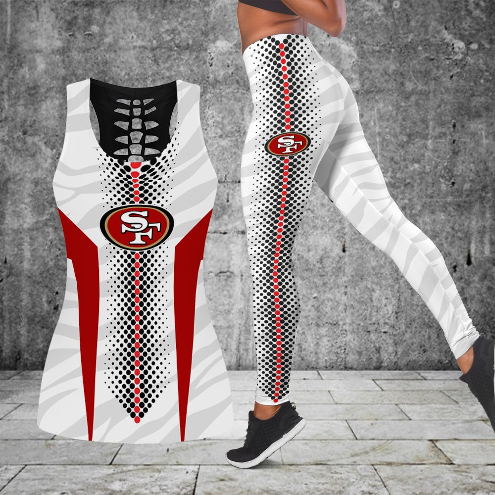 San Francisco 49ers Combo Tank Top And Leggings BG328