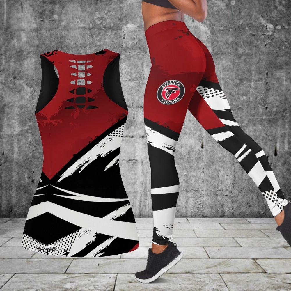 Atlanta Falcons Combo Tank Top And Leggings BG330