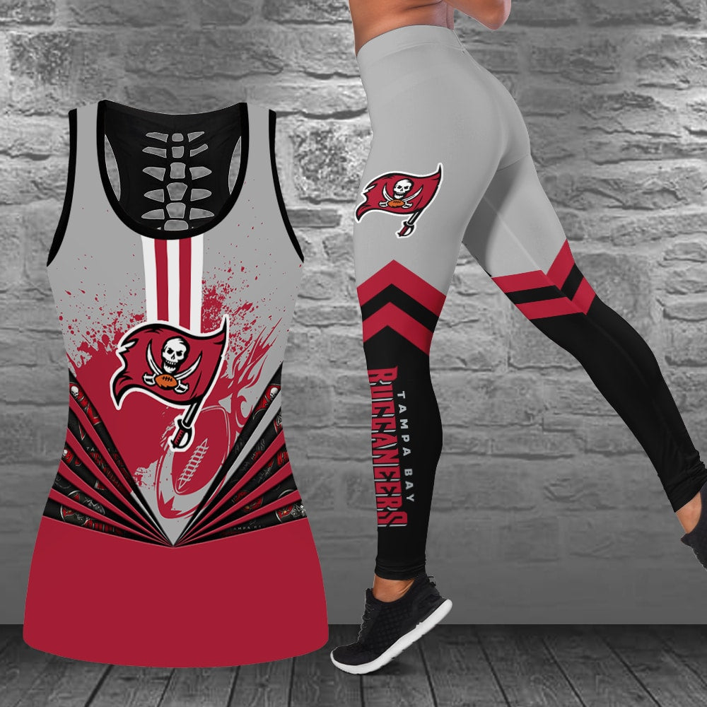 Las Vegas Raiders Combo Tank Top And Leggings BG338