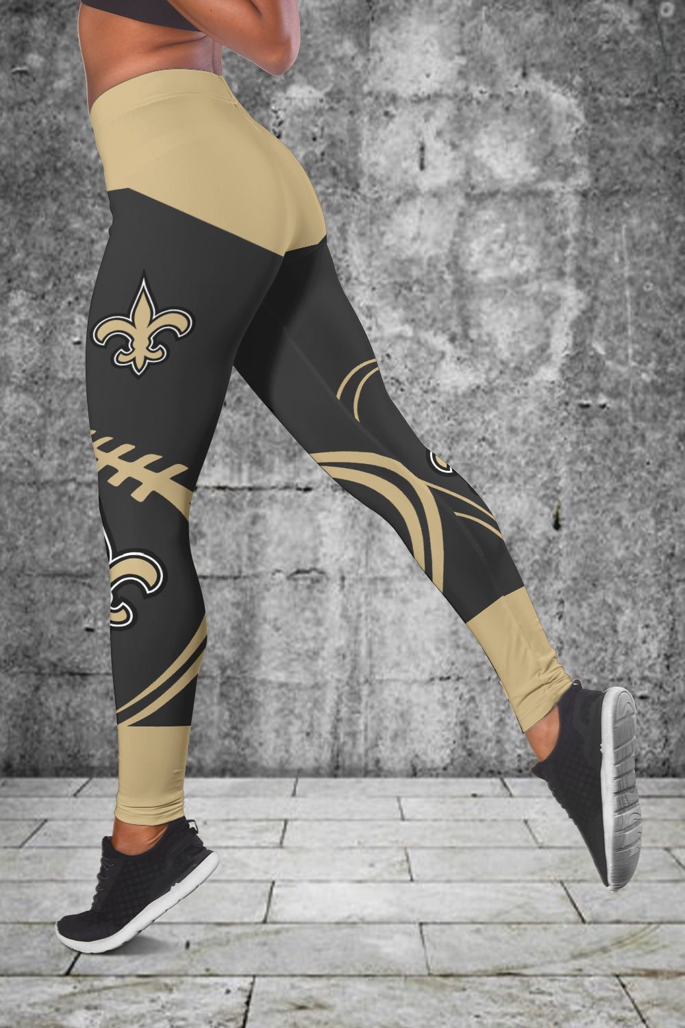 New Orleans Saints Combo Tank Top And Leggings BGLG359+BGTT359