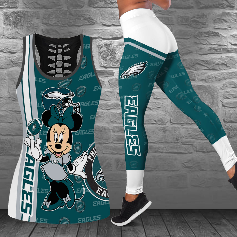 Philadelphia Eagles Combo Tank Top And Leggings BGLG361+BGTT361