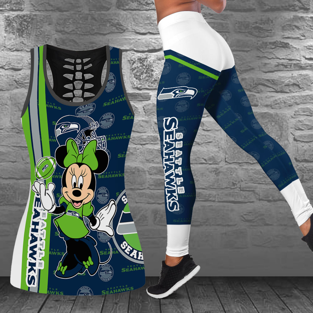 Seattle Seahawks Combo Tank Top And Leggings BGLG362+BGTT362