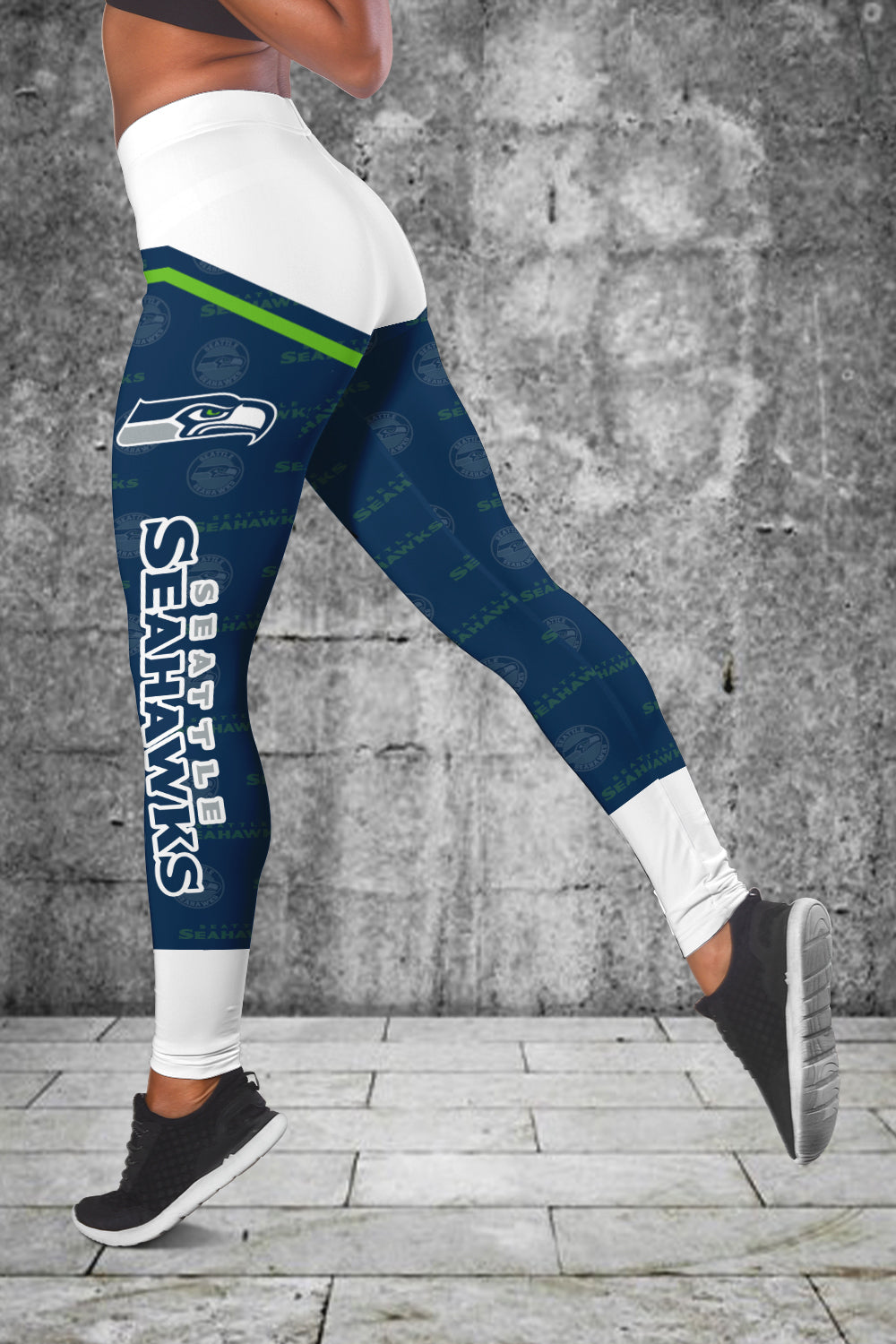 Seattle Seahawks Combo Tank Top And Leggings BGLG362+BGTT362