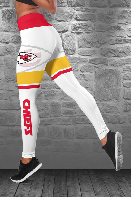 Kansas City Chiefs Personalized Combo Croptop Hoodie And Leggings BGLG377+BG2CHD377