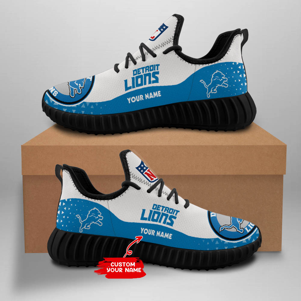 Detroit Lions Personalized New Sneakers BG06