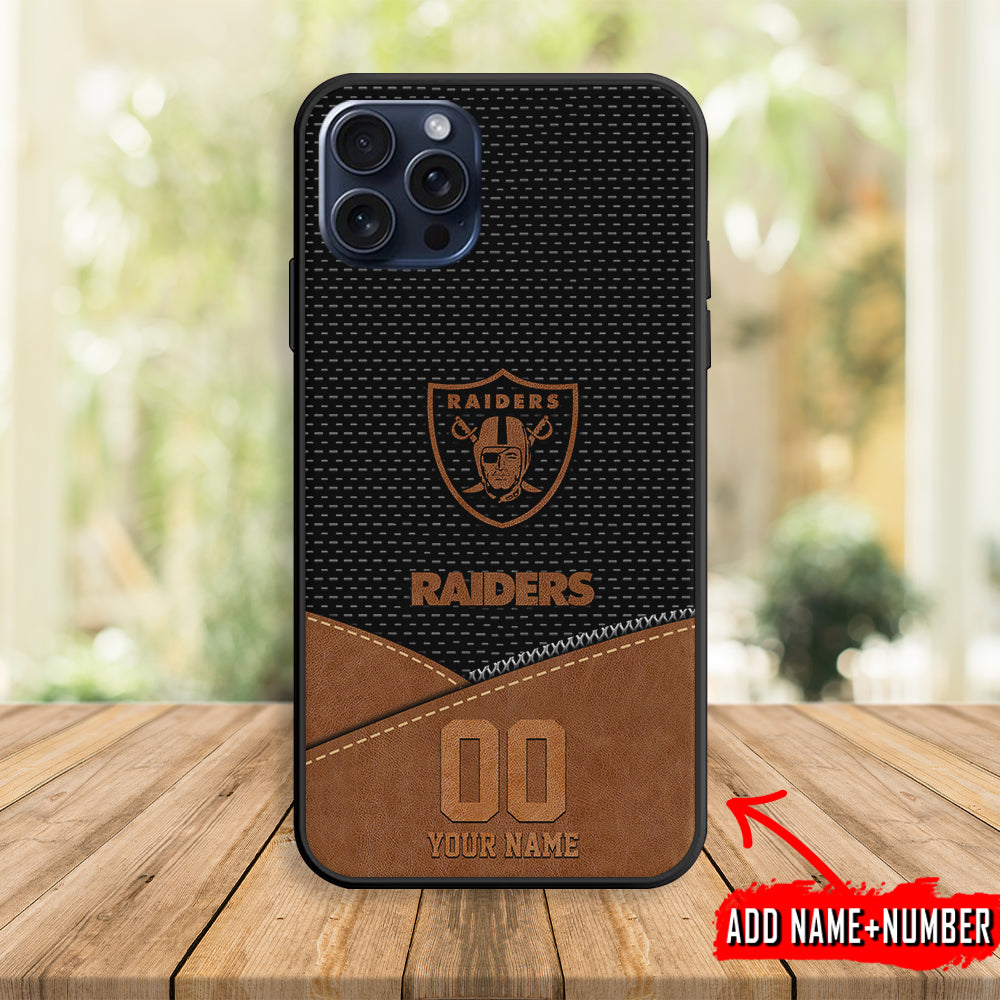 Las Vegas Raiders Personalized Phone Case BGPC156