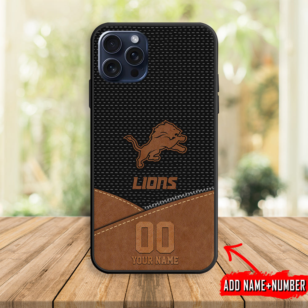 Detroit Lions Personalized Phone Case BGPC161