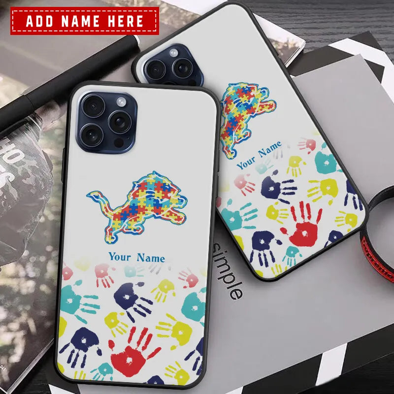 Detroit Lions Personalized Phone Case BGPC213