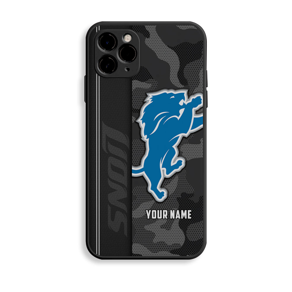 Detroit Lions Personalized Phone Case BGPC428