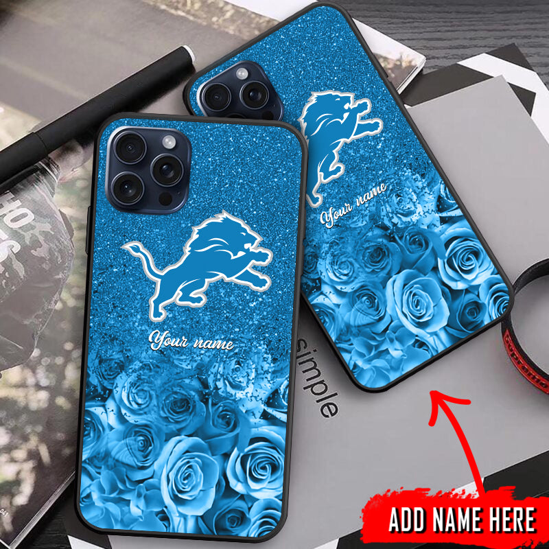 Detroit Lions Personalized Phone Case BGPC450