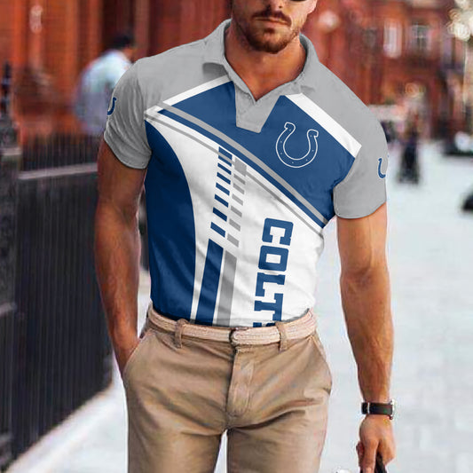 Indianapolis Colts Polo T-shirt BGPLS110