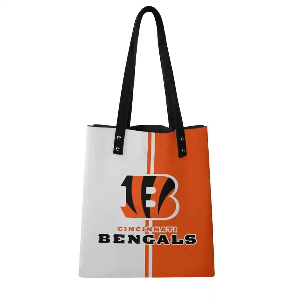 Cincinnati Bengals PU Shopping Fashion Tote Bag BG03