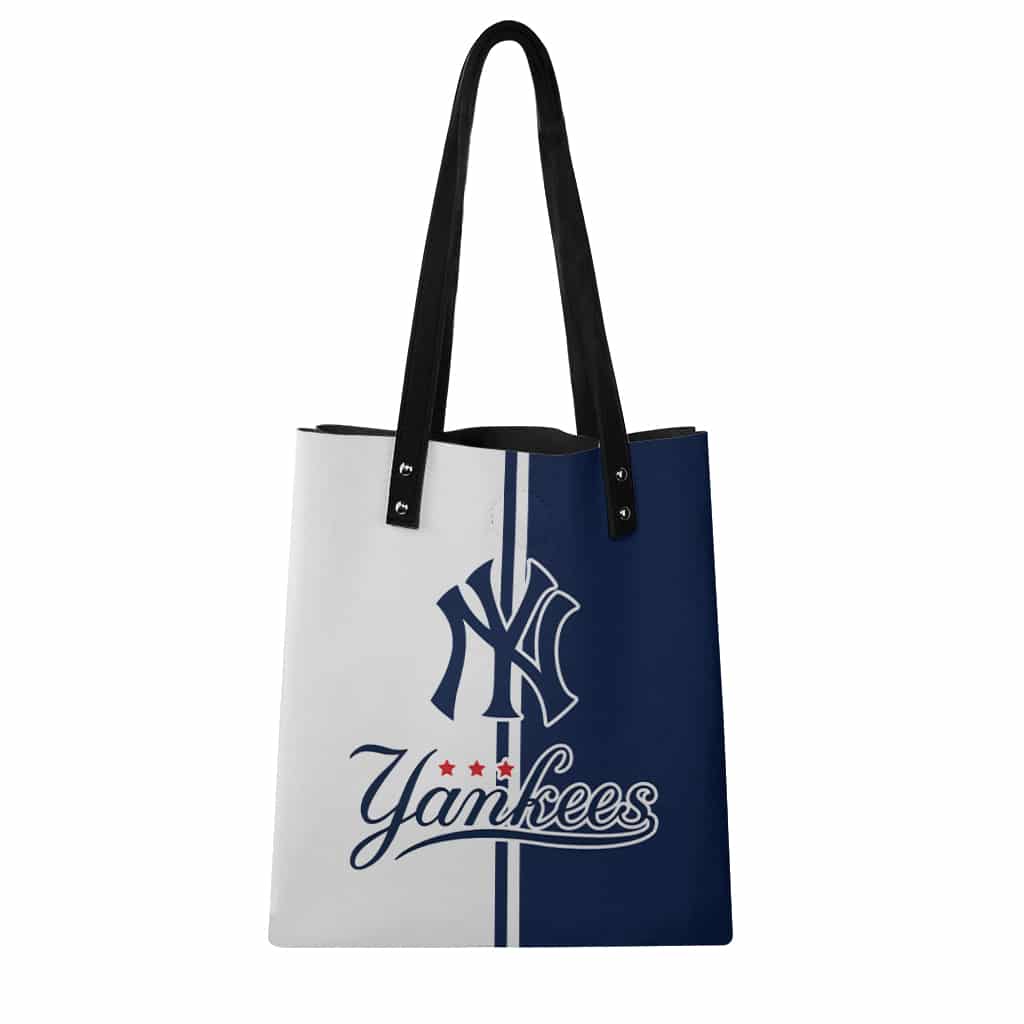 New York Yankees PU Shopping Fashion Tote Bag BG08