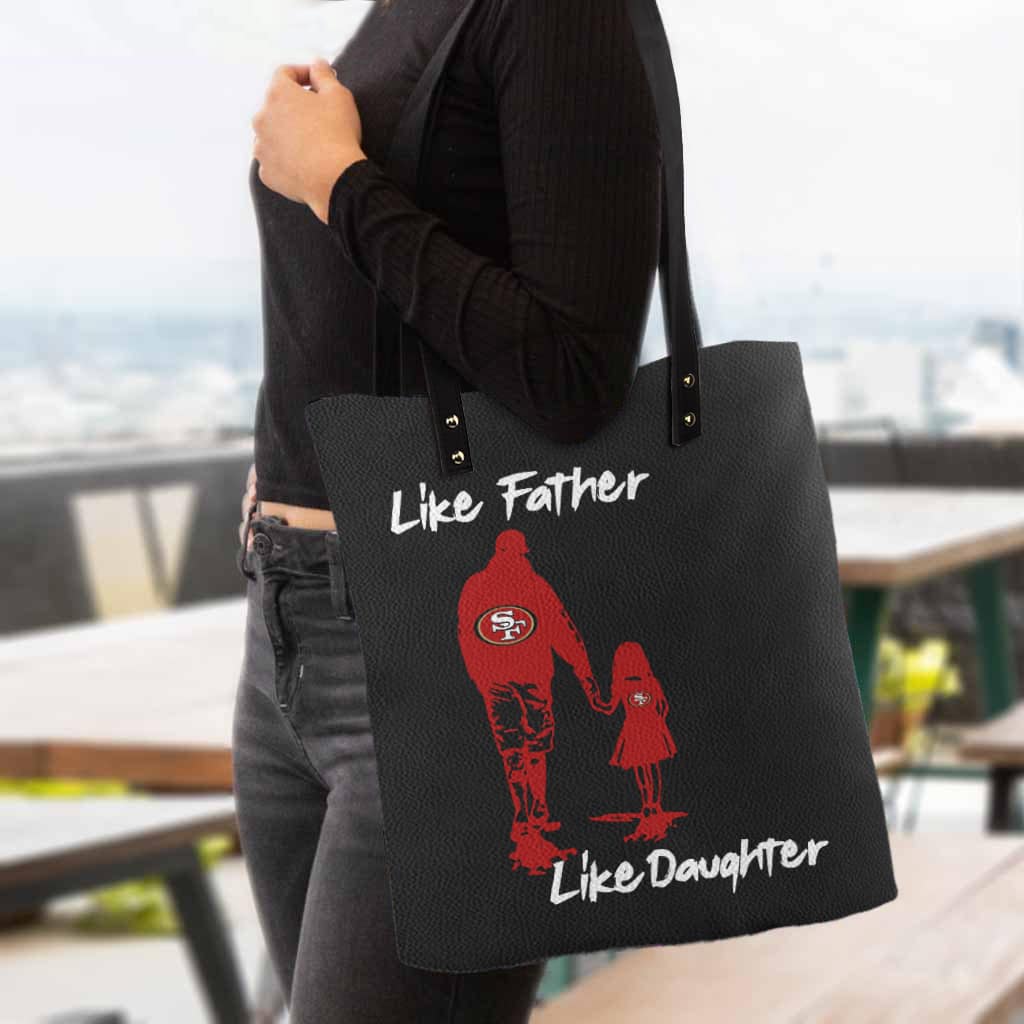 San Francisco 49ers PU Shopping Fashion Tote Bag BG34