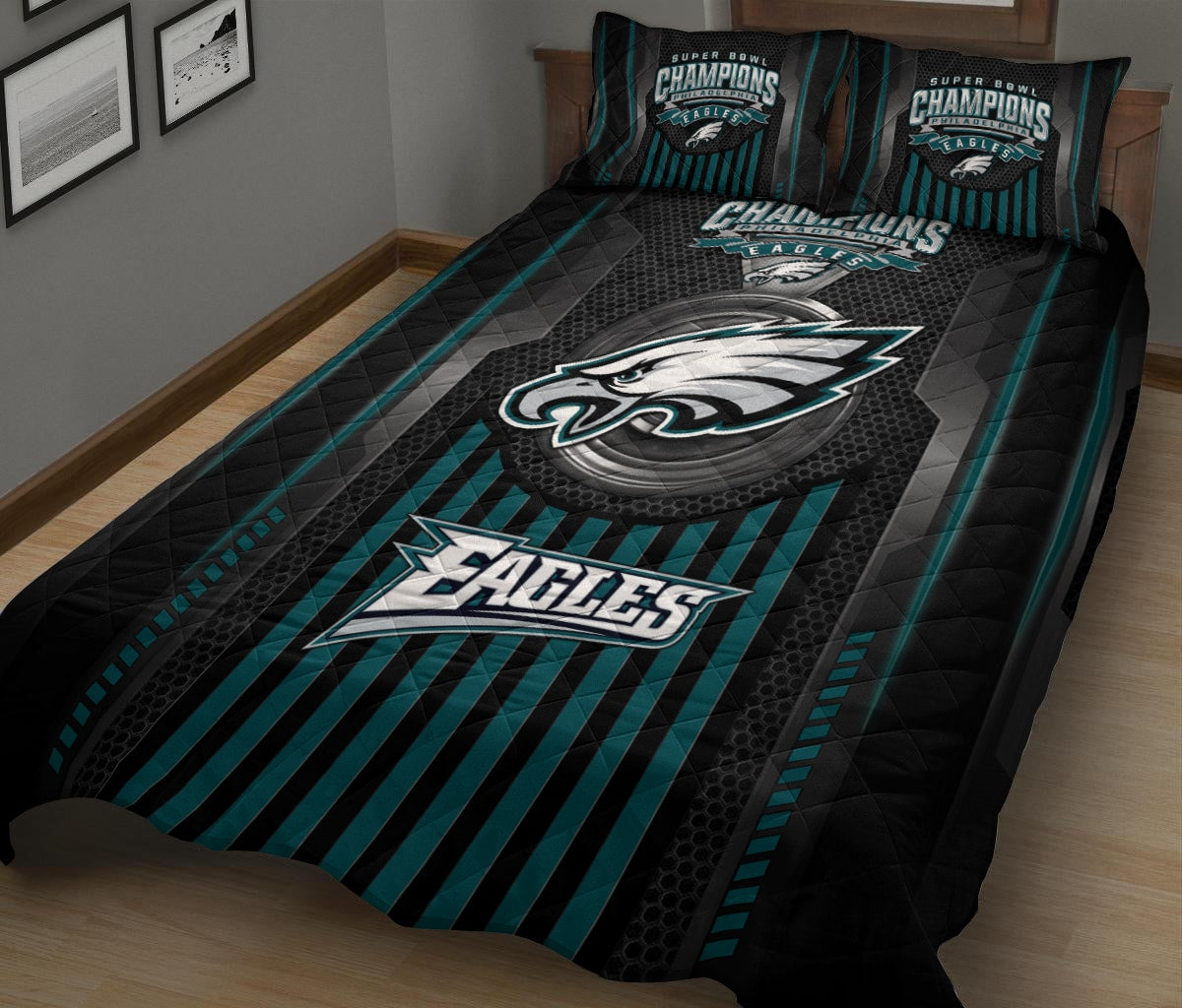 Philadelphia Eagles Quilt Set BG151