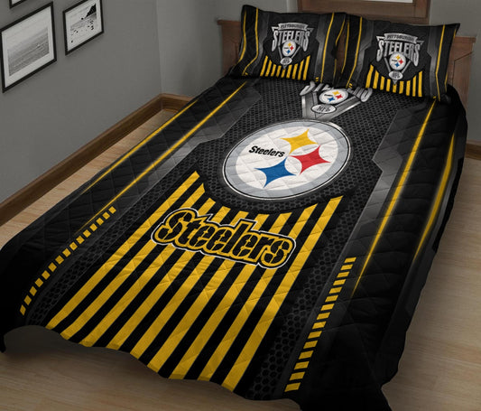Pittsburgh Steelers Quilt Set BG152