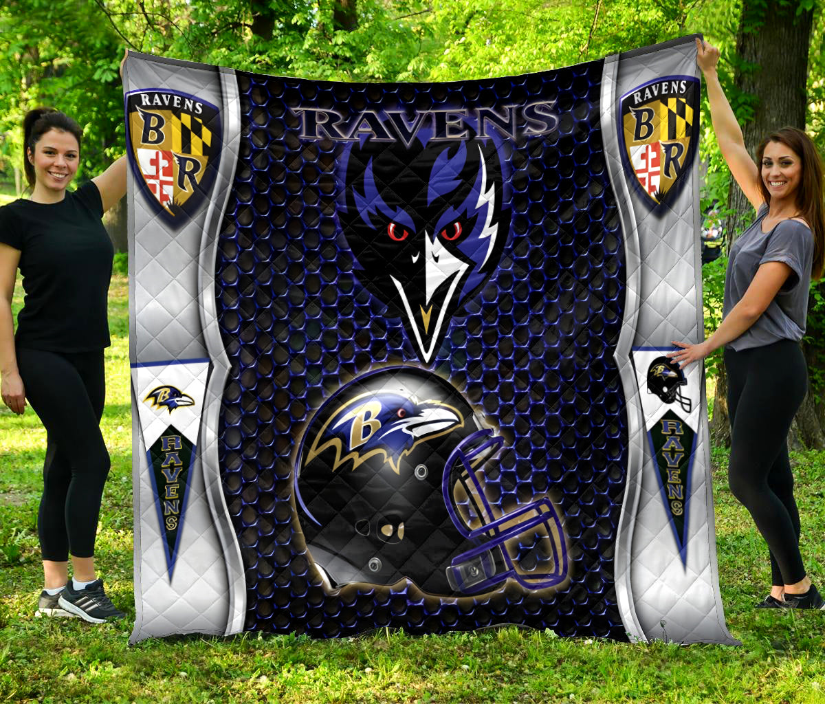 Baltimore Ravens Premium Quilt BGQUILT121
