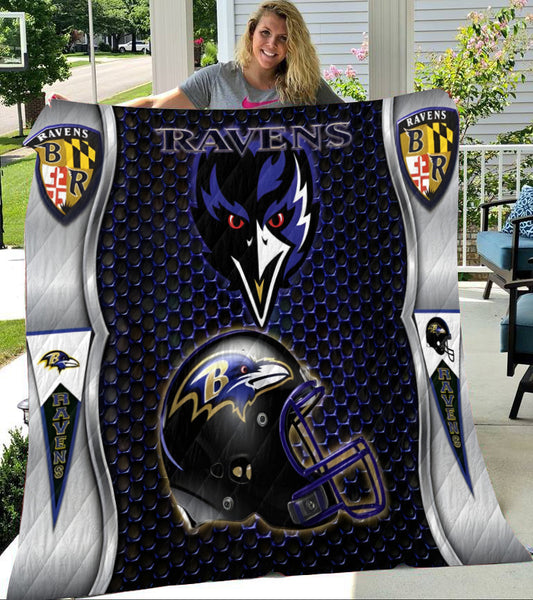 Baltimore Ravens Premium Quilt BGQUILT121