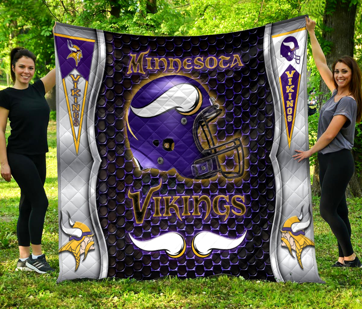 Minnesota Vikings Premium Quilt BGQUILT123