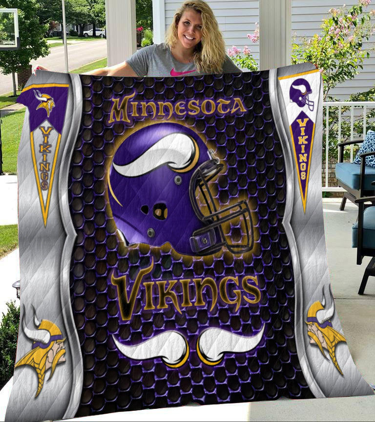 Minnesota Vikings Premium Quilt BGQUILT123