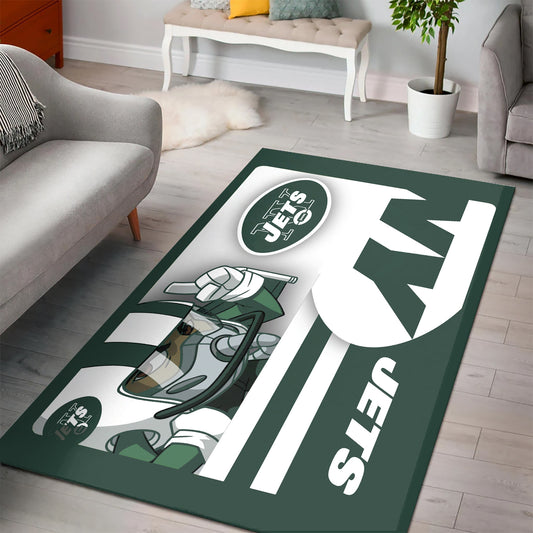 New York Jets Rectangle Rug BGRERUG167