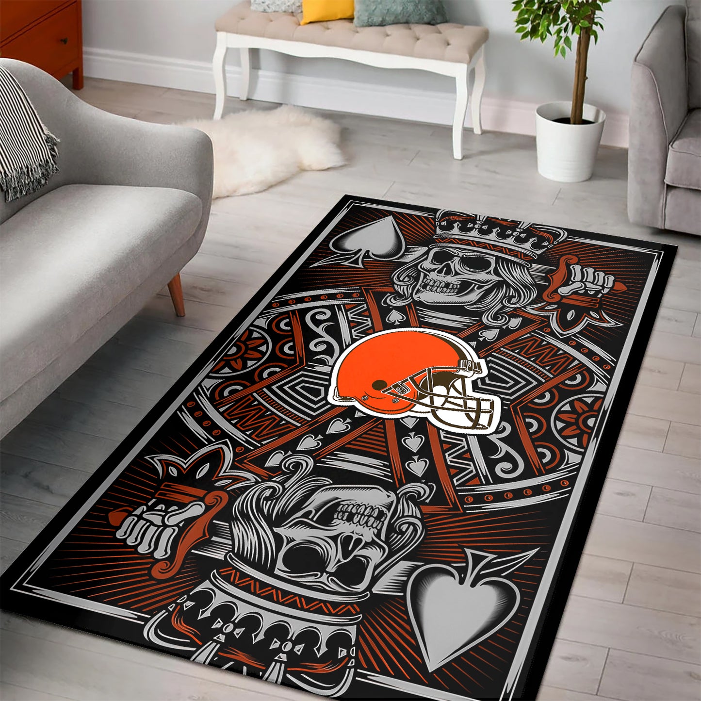 Cleveland Browns Rectangle Rug BGRERUG181