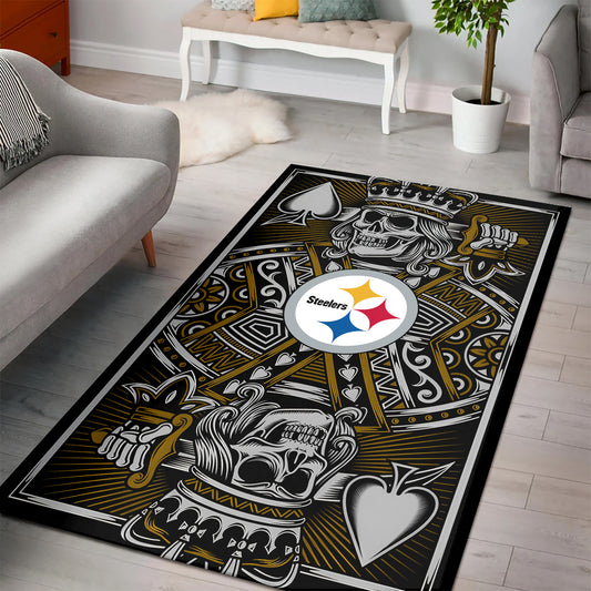 Pittsburgh Steelers Rectangle Rug BGRERUG183