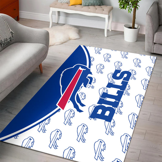 Buffalo Bills Rectangle Rug BGRERUG193