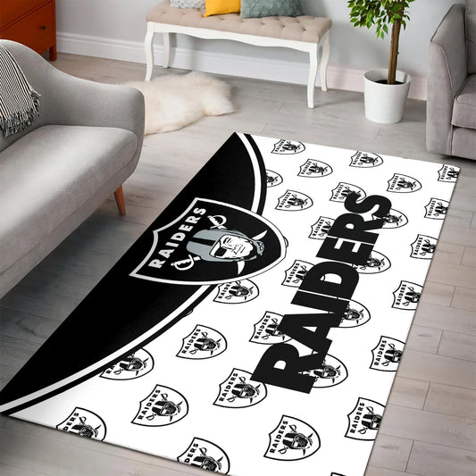 Las Vegas Raiders Rectangle Rug BGRERUG195