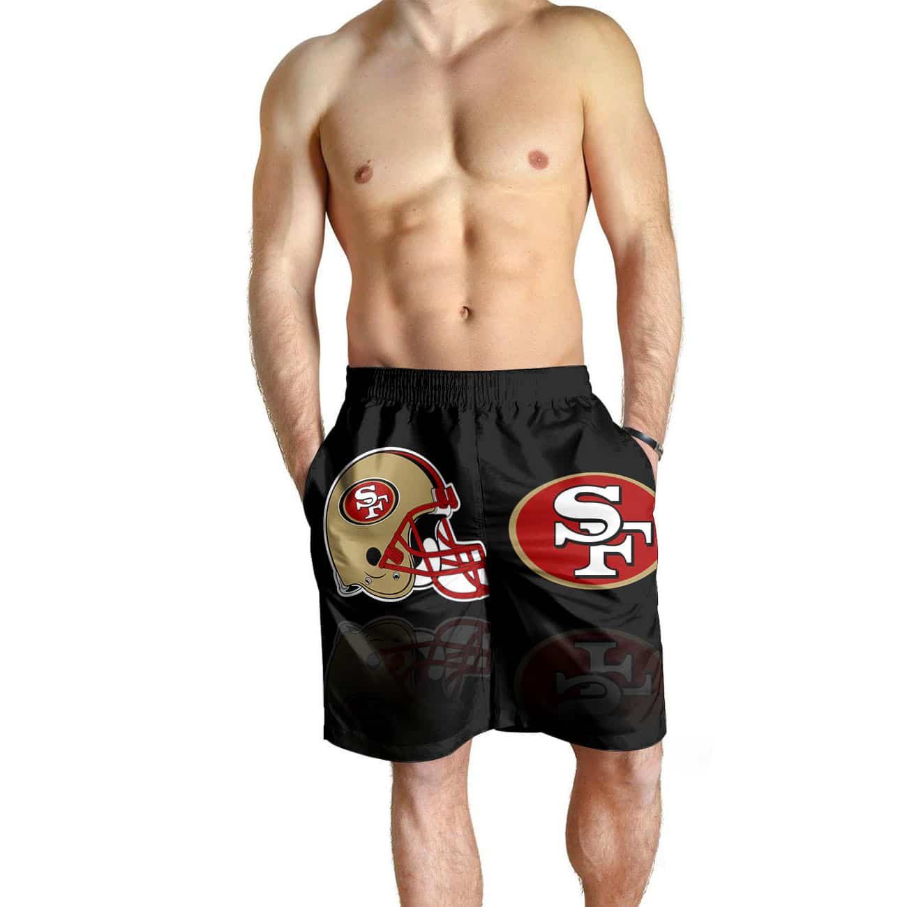 San Francisco 49ers Men shorts BG001