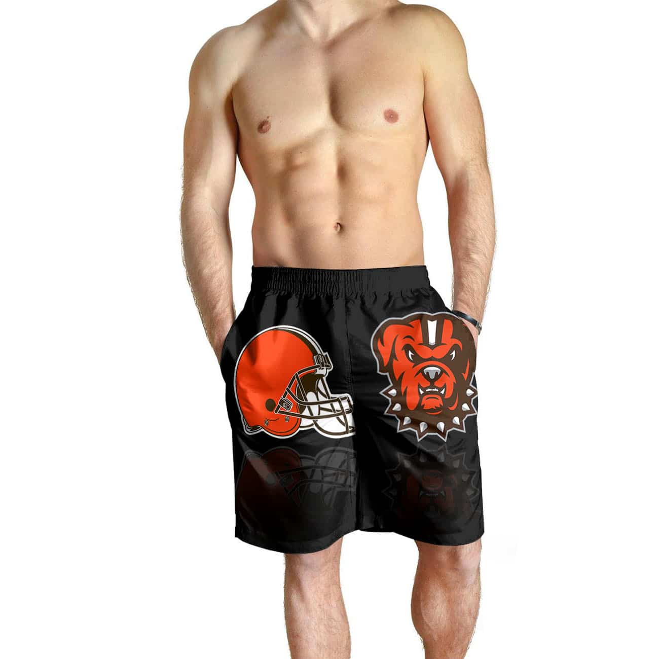 Cleveland Browns Men shorts BG004