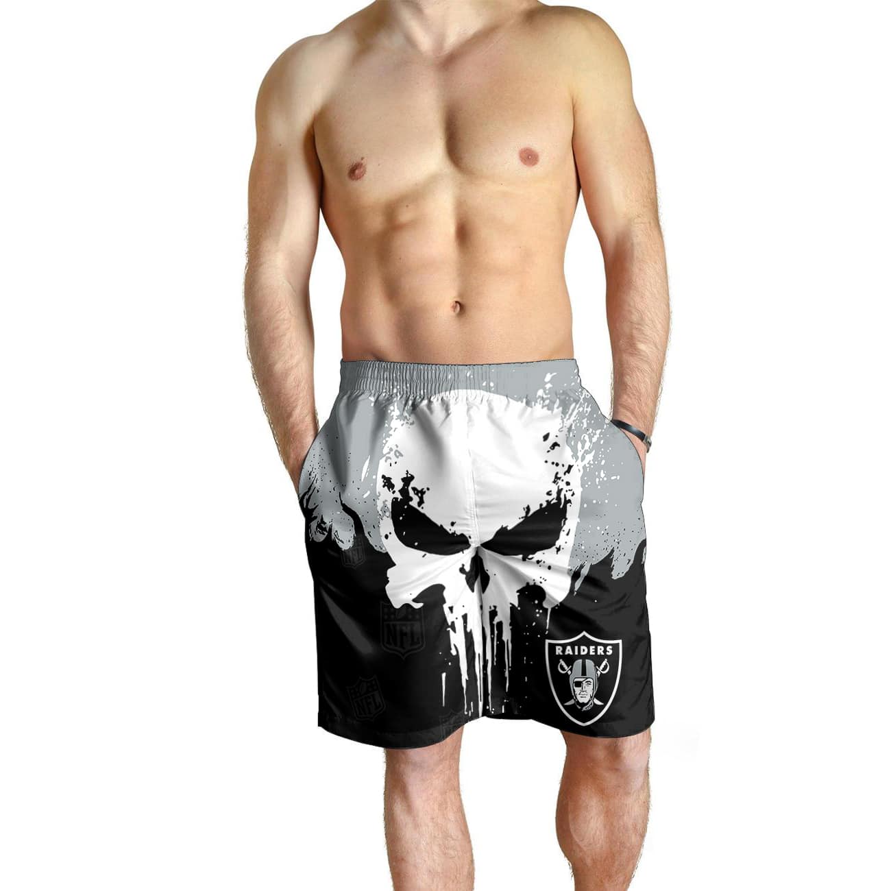 Las Vegas Raiders Men shorts BG048