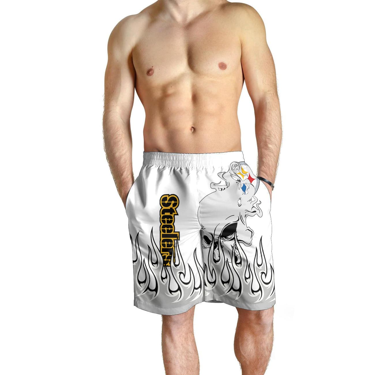 Pittsburgh Steelers Men shorts BG051