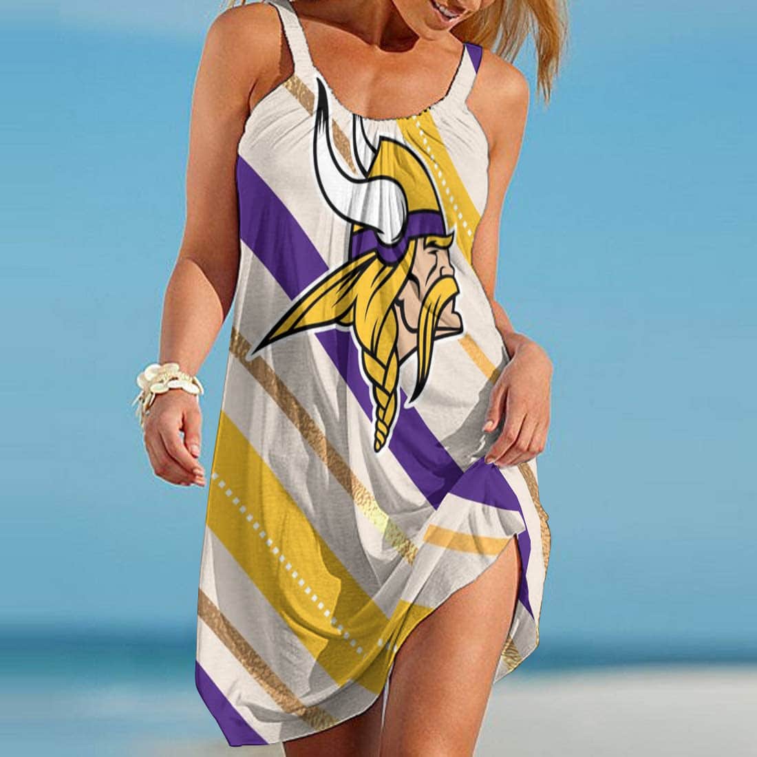 Minnesota Vikings Beach Dress BG64