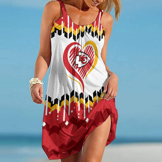 Kansas City Chiefs Beach Dress BG66