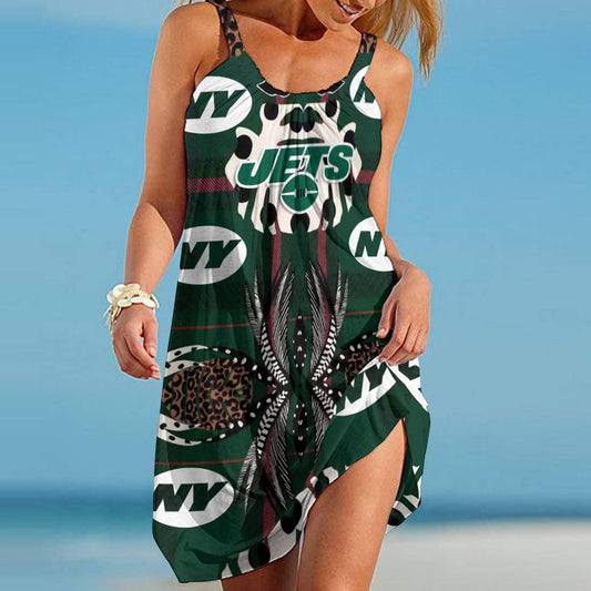New York Jets Beach Dress BG74
