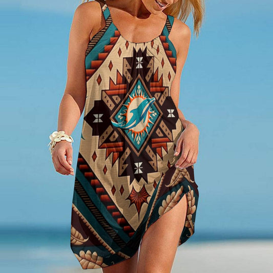 Miami Dolphins Beach Dress BG76