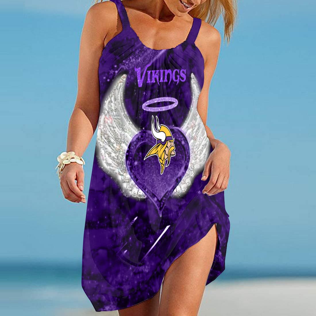 Minnesota Vikings Beach Dress BG197