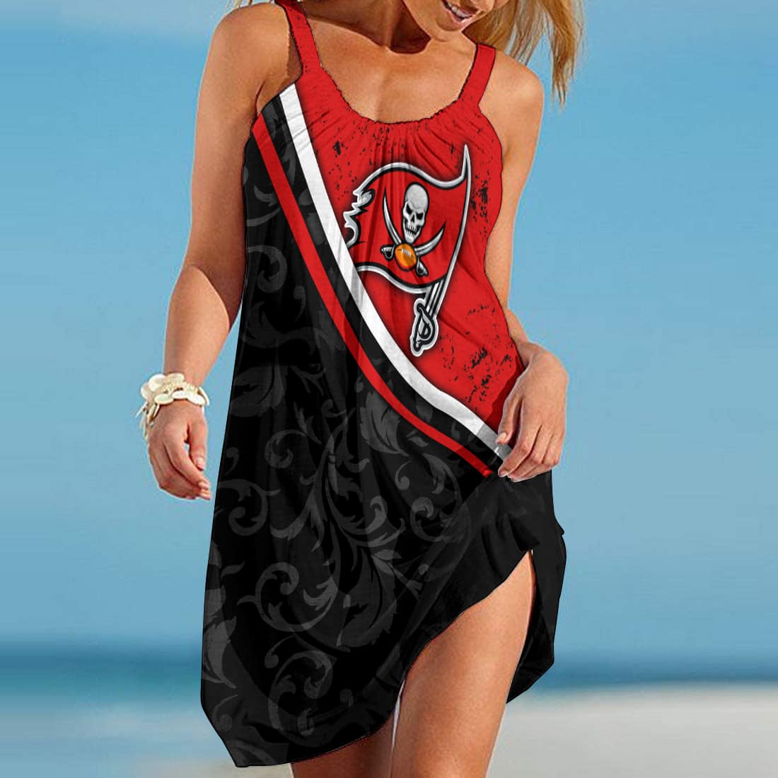 Tampa Bay Buccaneers Beach Dress BG225
