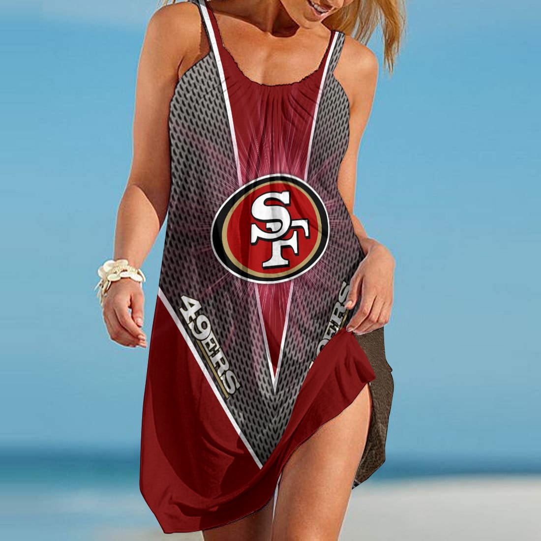 San Francisco 49ers Beach Dress BG360