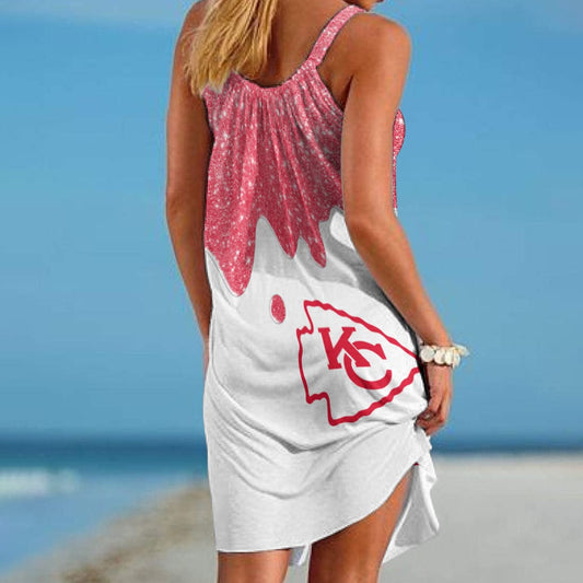 Kansas City Chiefs Beach Dress BG373