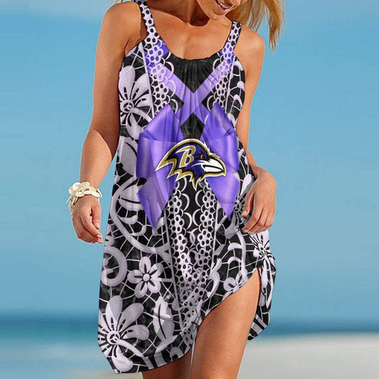 Baltimore Ravens Beach Dress BG378