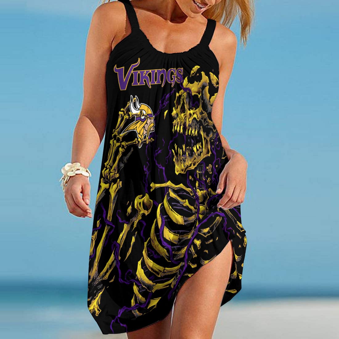Minnesota Vikings Beach Dress BG381