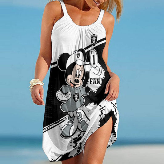 Las Vegas Raiders Beach Dress BG388