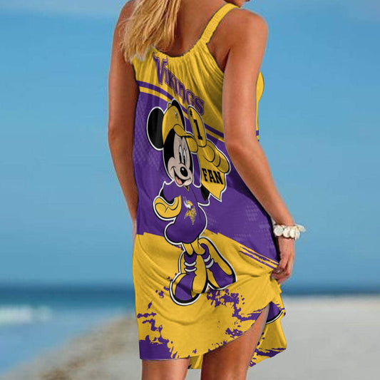 Minnesota Vikings Beach Dress BG389