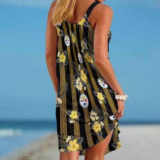 Pittsburgh Steelers Beach Dress BG406