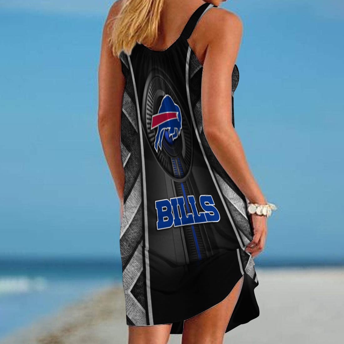 Buffalo Bills Personalized Beach Dress BG407