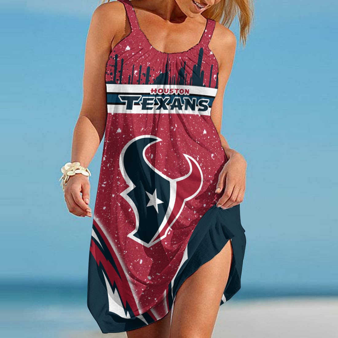 Houston Texans Beach Dress BG412