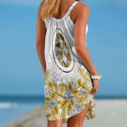 Pittsburgh Steelers Beach Dress BG416