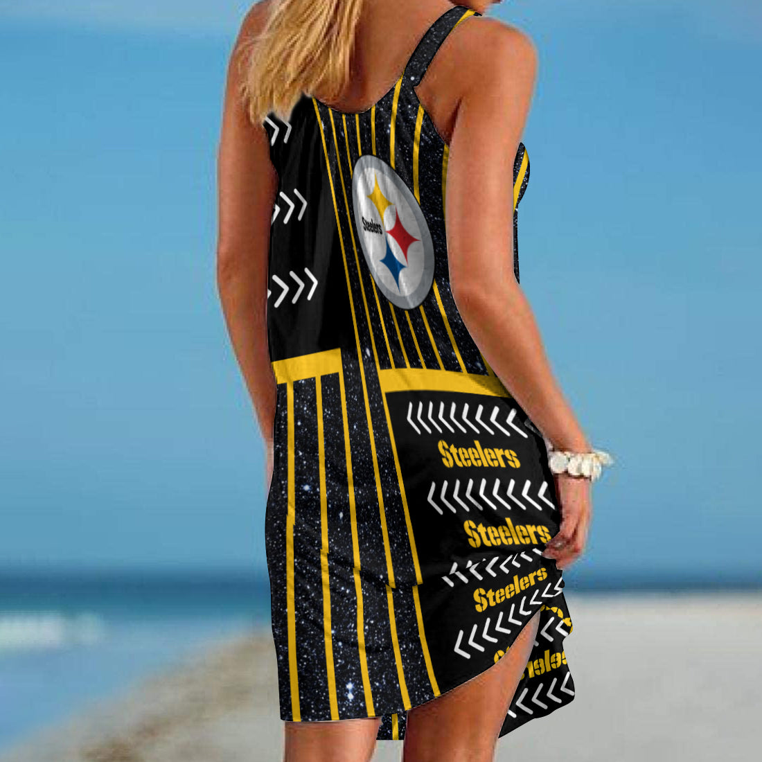 Pittsburgh Steelers Beach Dress BG432